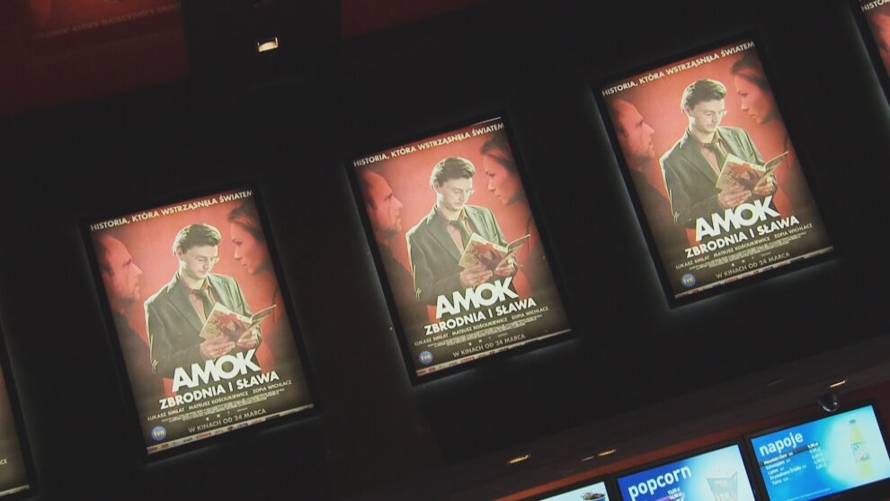 Kulisy pracy nad filmem "Amok"